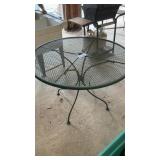 WIRE PATIO TABLE