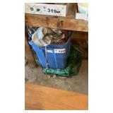 TARPS IN TOTE & FLOOR