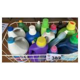 HOUSEHOLD CHEMICALS, WIRE BASKET