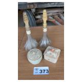 TRINKET BOXES, DECANTURS