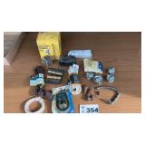 LAMP, PLUGS, CORDS, REMOTES, HOOK