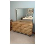 MCM AMERICAN OF MARTINSVILLE BLONDE DRESSER