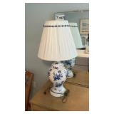 BLUE & WHITE TABLE LAMP