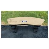 OUTDOOR CONCRETE BENCH