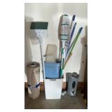 BRROMS, MOPS, TRASHCANS