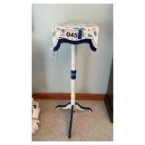 WOOD DECOR TABLE, 10 x 10, 33 TALL