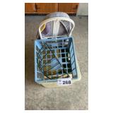 TOTE, CRATE, IRONING BOARD