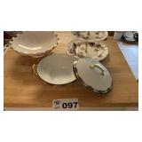 CANDY DISH, LIDDED BOWL, OTHER