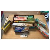ALUMINUM FOIL, PARCHMENT PAPER, BAGS, PLASTIC WRAP