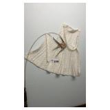 CROCHET APRON, REED FISH