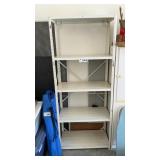 WHITE METAL SHELF 73 x 30