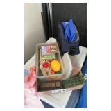 SUET FEEDERS, TOYS, COOLER BAGS