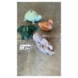 YARD ORNAMENTS, TURTLE SPRINKLER