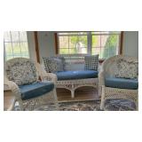 3 PC WICKER FURNITURE