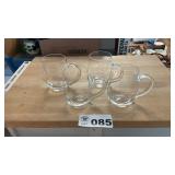 4 GLASS. MUGS