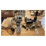 CORDLESS PHONES, FLASHLIGHT, SONY PHONE,
