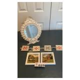 YARN PICTURES, CROSS STITCH PICTURES, MIRROR