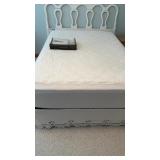 QUEEN HEADBOARD, SERTA MOTION FRAME, REMOTE