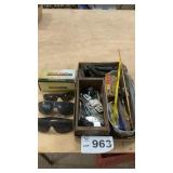 TIE ROD ENDS, SAFETY GLASSES, HARDWARE