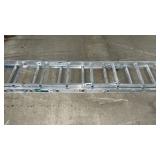WERNER 14 FOOT ALUMINUM EXTENSION LADDER