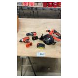 BLACK AND DECKER SAW, DRILL, IMPACT, 1 BATTERY