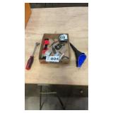 TAPE MEASURE, FUNNELS, CLAMPS,MISC