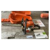 MS180 STIHL CHAINSAW, WITH CASE