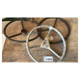 3 STEERING WHEELS