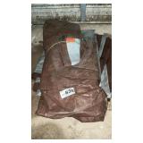 2 LARGE PLASTIC TARPS