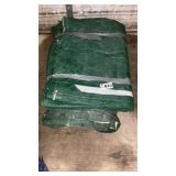 2 LARGE PLASTIC TARPS