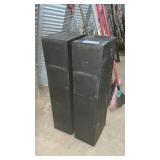 2 SPEAKERS, 36 TALL