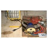 SHOP LIGHT, TROUBLE LIGHT, BLUE AUTO WARNING LIGHT