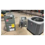 RHEEM COMPLETE HVAC SYSTEM, FURNACE, A-COIL,