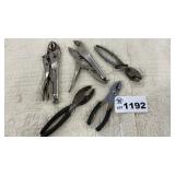 VISE GRIPS, PLIERS