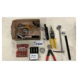 SHEET METAL CUTTERS, BASIN WRENCH, EZ OUTS, OTHER