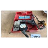 DWELL METER, TIMING LIGHT, COMPRESSION GAUGE