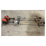 HUSQVARNA WEED EATER, 1 GOOD, 1 FOR PARTS