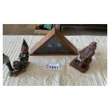 FLAG HOLDER, FIGURES