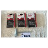 3). 14 INCH CHAINSAW CHAINS, NIB