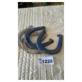 PLAYING HORSESHOES