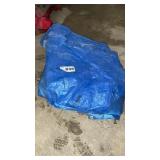 2 PLASTIC TARPS