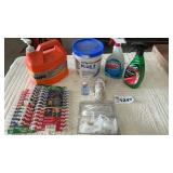 CHEMICALS, CHRISTMAS LIGHT HOOKS, GOJO,