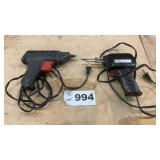 SOLDERING GUN, GLUE GUN