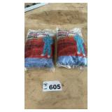 2 CHEMICAL RESISTANT COVERALLS, NIB
