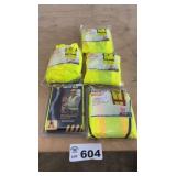 HIGH VISIBILITY VESTS, NIB
