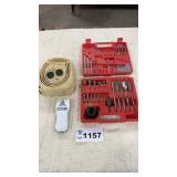 RETRACTABLE EXTENSION CORD, DRILL SET, STUD FINDER
