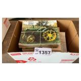 BOX OF GREEN MAGAZINES