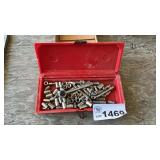 1/4 INCH DRIVE SOCKETS AND RATCHET