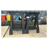 2 STANLEY PORTABLE SAW HORSES