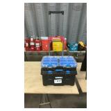HART TOOL BOXES BOLTED TO MILWAUKEE DOLLY